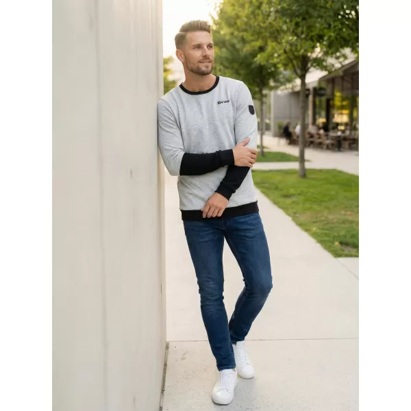  Herren-Sweatshirt ALTISPORT ZORION MPLS088 HELLGRAU 