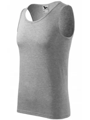 Herren-Tanktop MALFINI CORE 142 DUNKELGRAUE HIGHLIGHTS