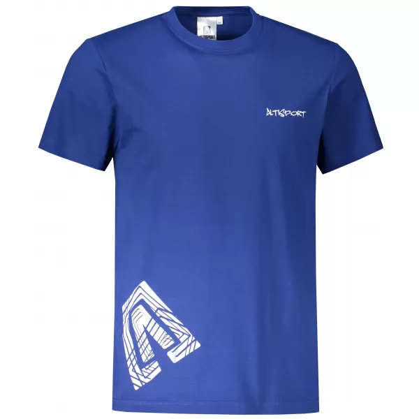  Herren-T-Shirt ALTISPORT ALM013129 KÖNIGSBLAU 