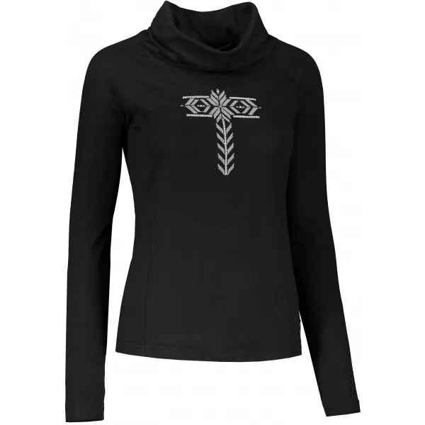  Damen-T-Shirt TORSTAI CHILLIWAK SCHWARZ 