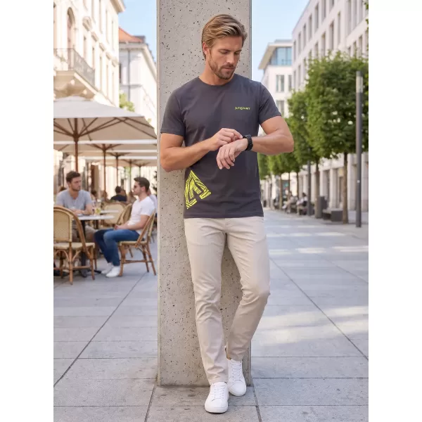  Herren-T-Shirt ALTISPORT ALM013129 EBENHOLZGRAU 