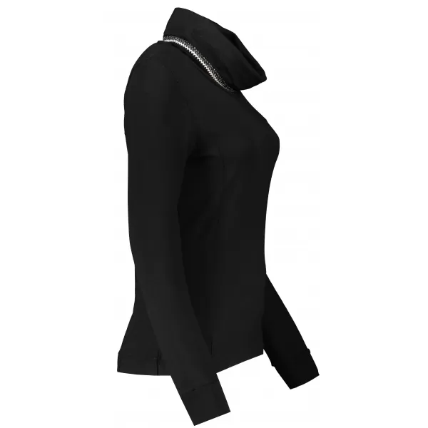  Damen-T-Shirt TORSTAI CAMROSE SCHWARZ 