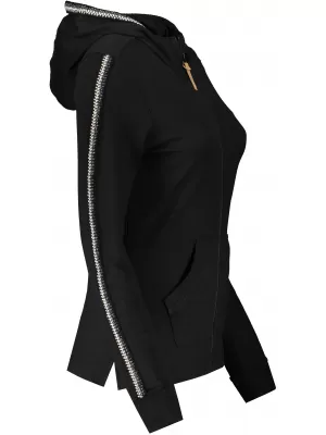 Damen-Sweatshirt TORSTAI CANBERRA SCHWARZ