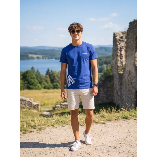  Herren-T-Shirt ALTISPORT ALM013129 KÖNIGSBLAU 