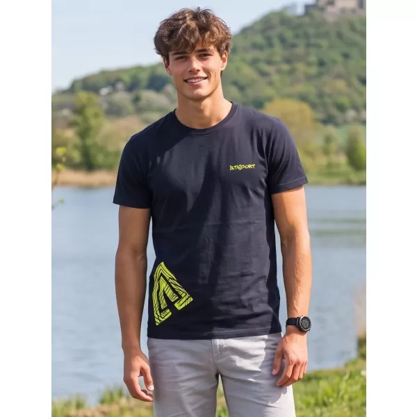  Herren-T-Shirt ALTISPORT ALM013129 NAVY BLAU 
