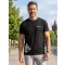 Herren-T-Shirt ALTISPORT ALM013129 SCHWARZ UND WEIß