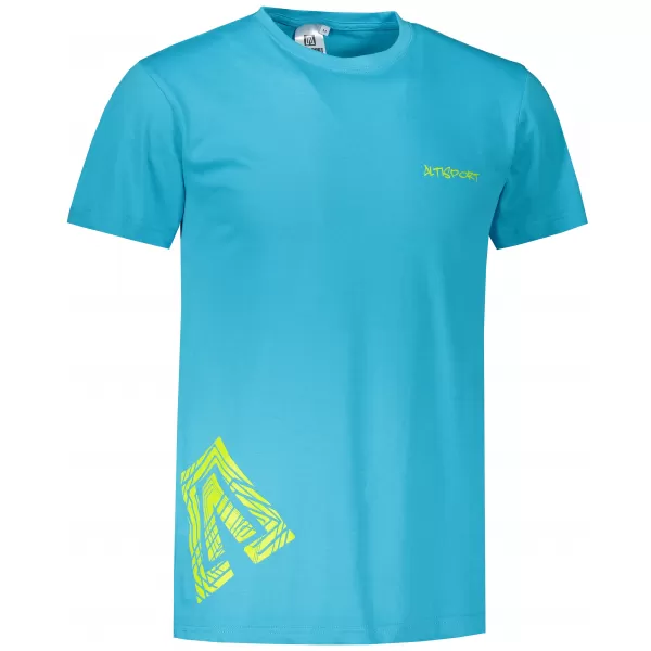  Herren-T-Shirt ALTISPORT ALM013129 TÜRKIS 