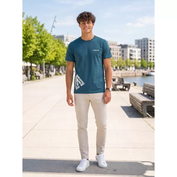  Herren-T-Shirt ALTISPORT ALM013129 KEROSIN 