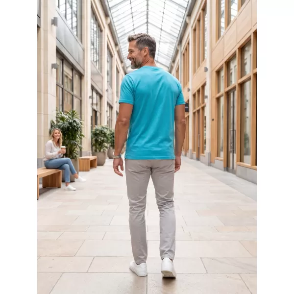  Herren-T-Shirt ALTISPORT ALM013129 TÜRKIS 