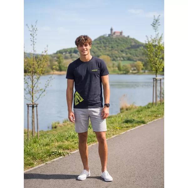  Herren-T-Shirt ALTISPORT ALM013129 NAVY BLAU 