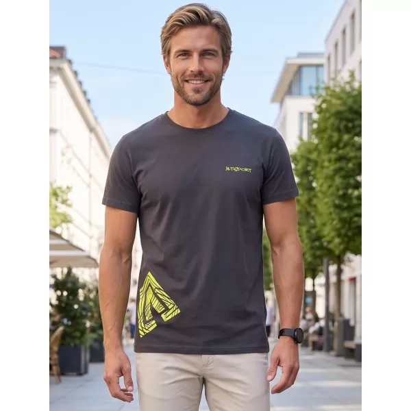  Herren-T-Shirt ALTISPORT ALM013129 EBENHOLZGRAU 