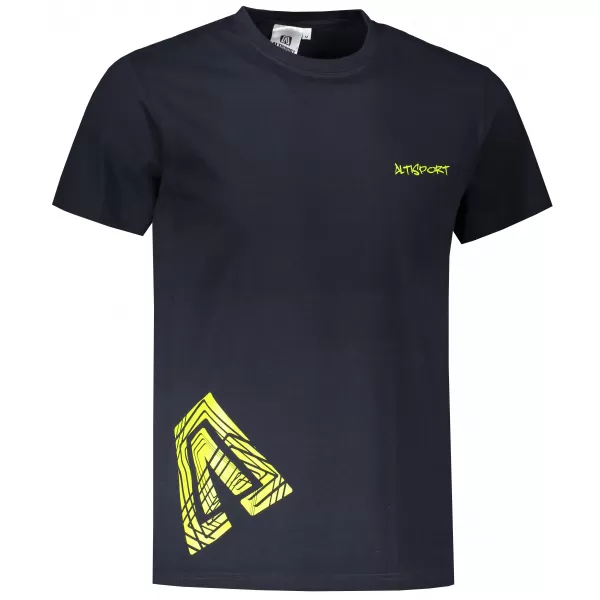  Herren-T-Shirt ALTISPORT ALM013129 NAVY BLAU 