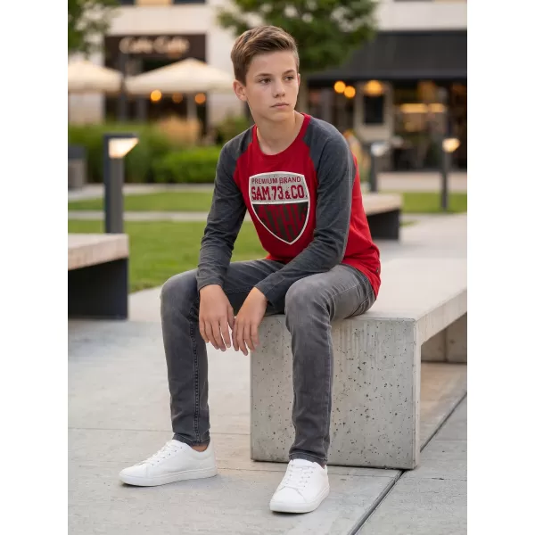  Jungenhemd SAM 73 BLAKE BT 545 ROT 