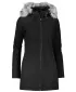 Damenweichschellmantel ALPINE PRO MASIA LCTS137 SCHWARZ