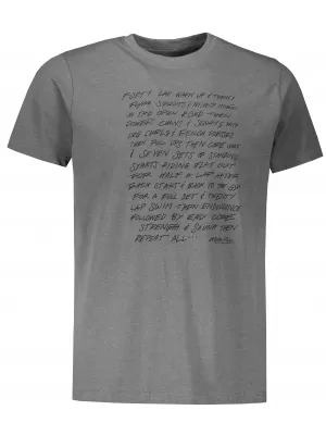 Herren t -Shirt mit kurzen Ärmeln ALPINE PRO SKULD MTSS520 GRAU