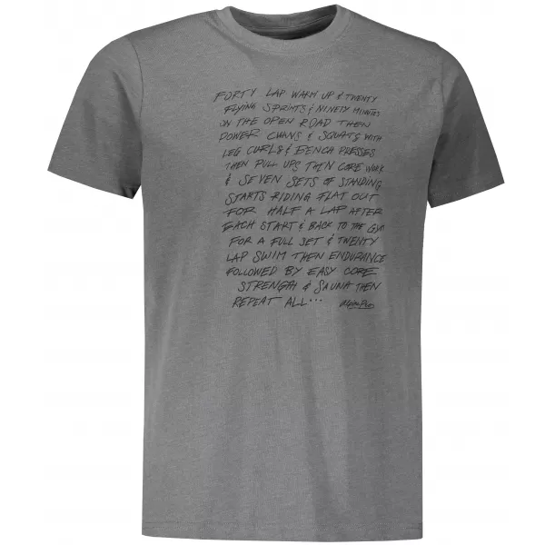  Herren t -Shirt mit kurzen Ärmeln ALPINE PRO SKULD MTSS520 GRAU 