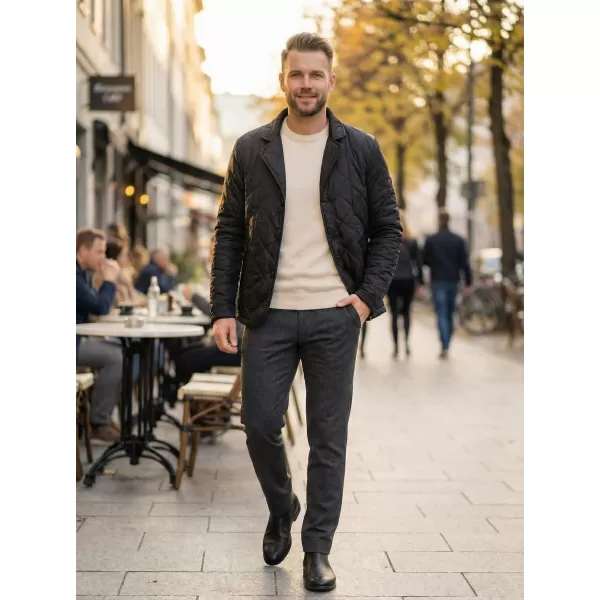  Herrenjacke KIXMI KRISPEN SCHWARZ 