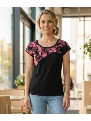 Damen-T-Shirt ALTISPORT GABU SCHWARZ