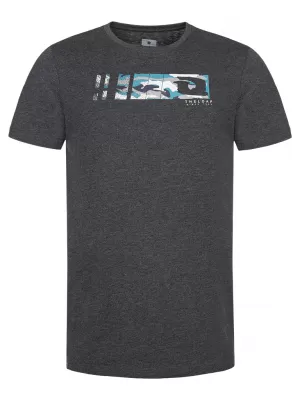 Herren-T-Shirt LOAP BENO CLM2082 SCHWARZES HIGHLIGHT