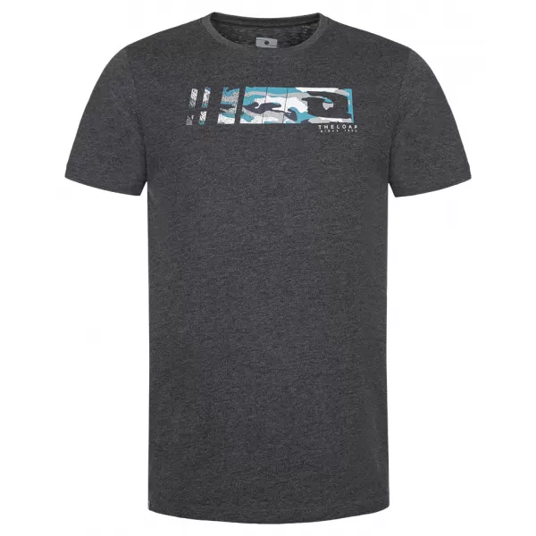  Herren-T-Shirt LOAP BENO CLM2082 SCHWARZES HIGHLIGHT 