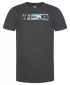 Herren-T-Shirt LOAP BENO CLM2082 SCHWARZES HIGHLIGHT
