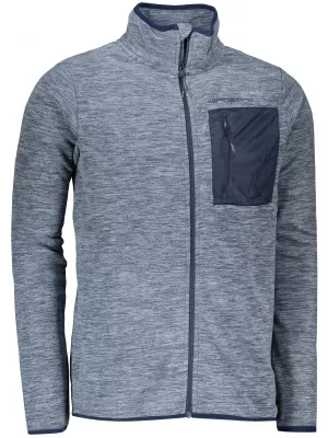 Fleece Sweatshirt ALPINE PRO ZINAJ MSWS276 DUNKELBLAU