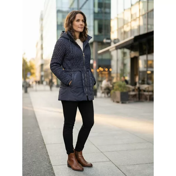  Winterjacke für Damen KIXMI KAITLYN DUNKELBLAU 