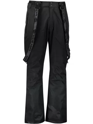 Herren -Skihosen ALPINE PRO NUDD 6 MPAS475 SCHWARZ