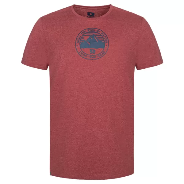  Herren-T-Shirt LOAP BEDE CLM2085 ROT 