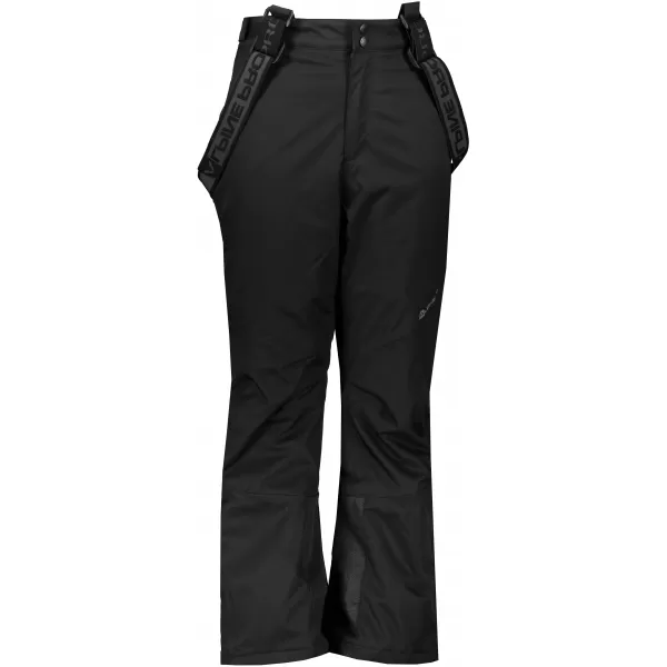  Kinderskihose ALPINE PRO ANIKO 4 KPAS203 SCHWARZ 