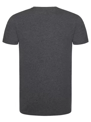 Herren-T-Shirt LOAP BEAU CLM2088 SCHWARZES HIGHLIGHT