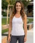 Funktions-Tanktop für Damen ALTISPORT ATSA WEIß