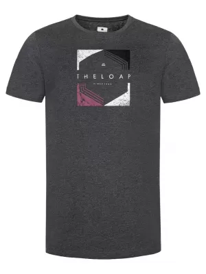 Herren-T-Shirt LOAP BENDER CLM2084 SCHWARZES HIGHLIGHT