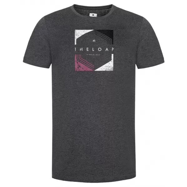  Herren-T-Shirt LOAP BENDER CLM2084 SCHWARZES HIGHLIGHT 