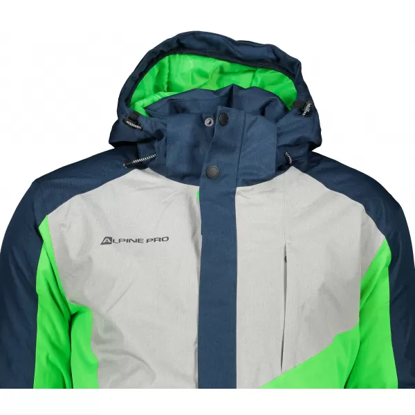  Herren -Skijacke ALPINE PRO SARDAR 4 MJCS450 GRÜN 