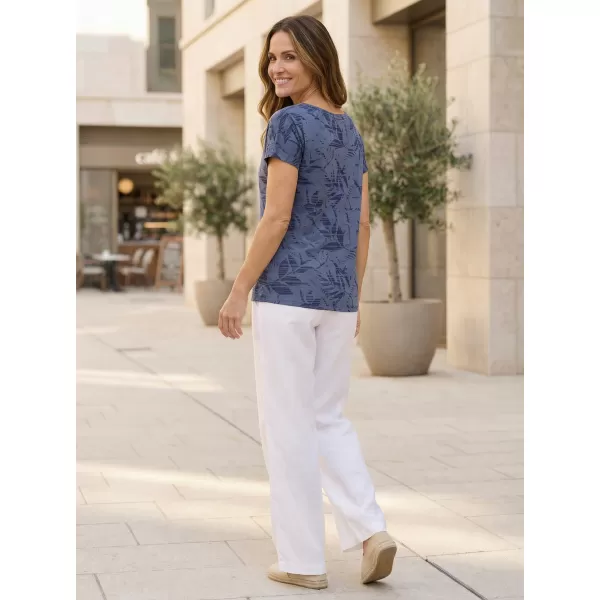  Damen-T-Shirt KIXMI KAILA BLAU 