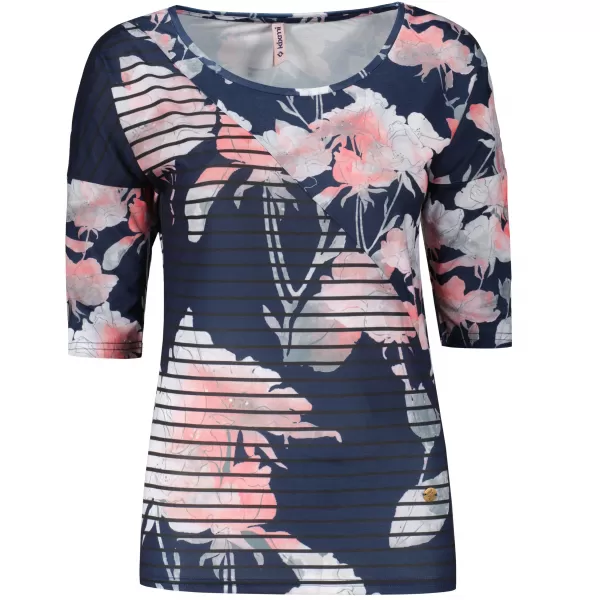  Damen-T-Shirt KIXMI KRISTIE DUNKELBLAU 