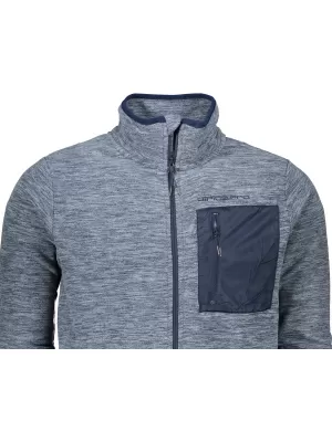 Fleece Sweatshirt ALPINE PRO ZINAJ MSWS276 DUNKELBLAU