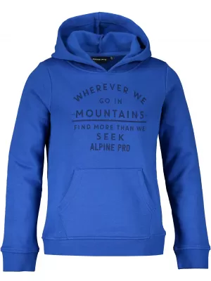 Baby Sweatshirt ALPINE PRO BALENDO KSWS145 BLAU