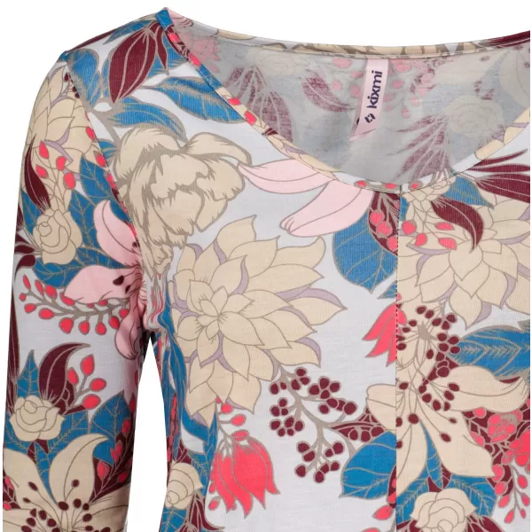  Damen-T-Shirt KIXMI KLAUDIA HELLGRAU 