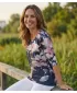 Damen-T-Shirt KIXMI KRISTIE DUNKELBLAU