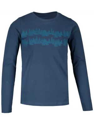 Langes Kinder -Shirt für Kinder ALPINE PRO NEDEMO KTSS321 BLAU