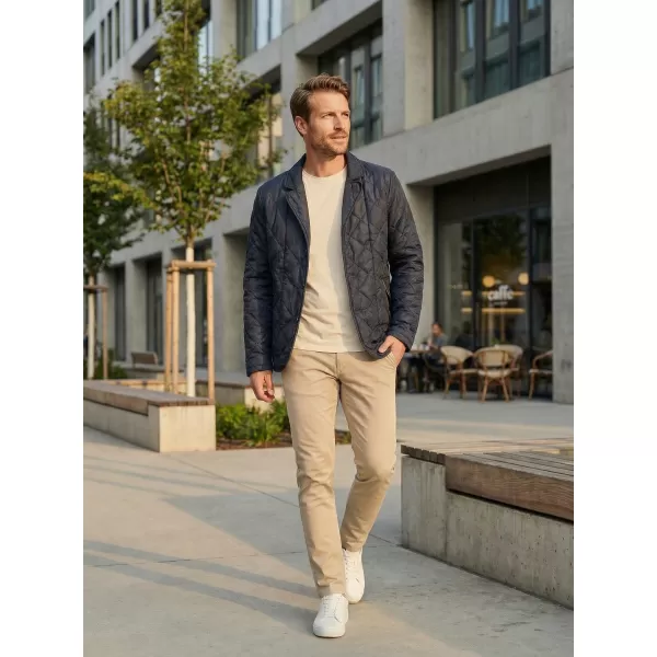  Herrenjacke KIXMI KRISPEN DUNKELBLAU 