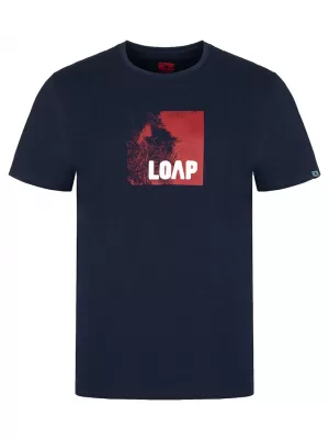 Herren-T-Shirt LOAP ALIEN CLM2072 BLAU