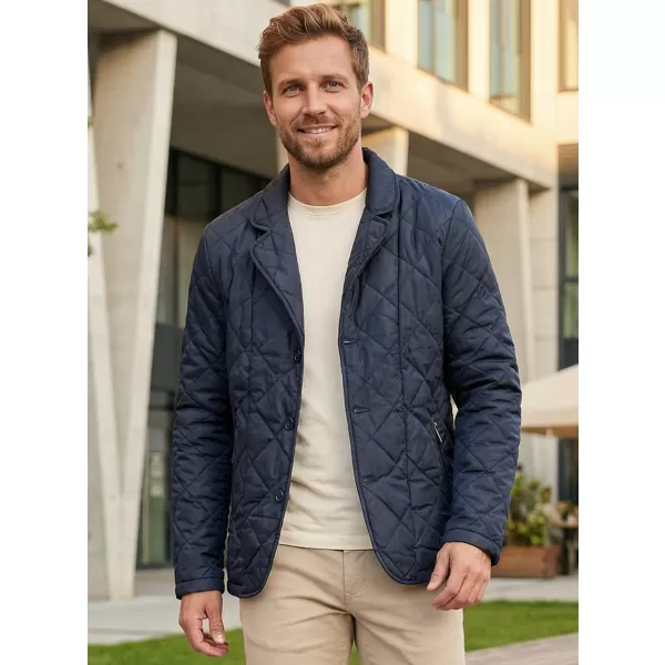  Herrenjacke KIXMI KRISPEN DUNKELBLAU 