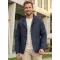 Herrenjacke KIXMI KRISPEN DUNKELBLAU
