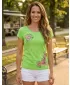 Dámské triko ALTISPORT CARRYOVER ALW016122 APPLE GREEN