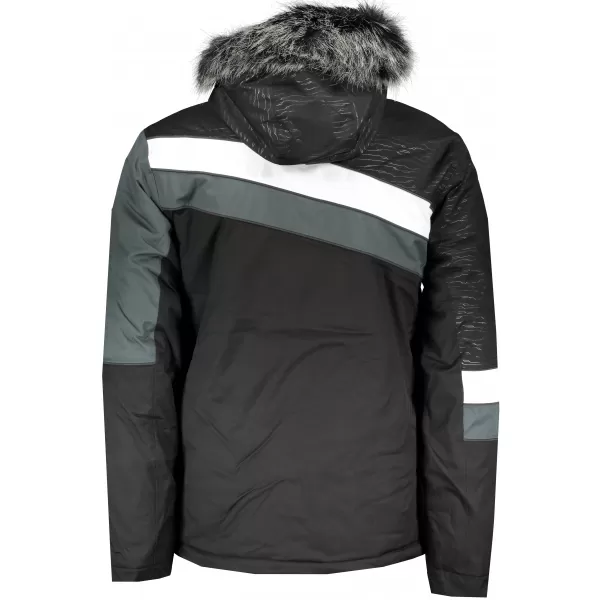  Herren -Skijacke ALPINE PRO DOR 3 MJCS447 SCHWARZ 