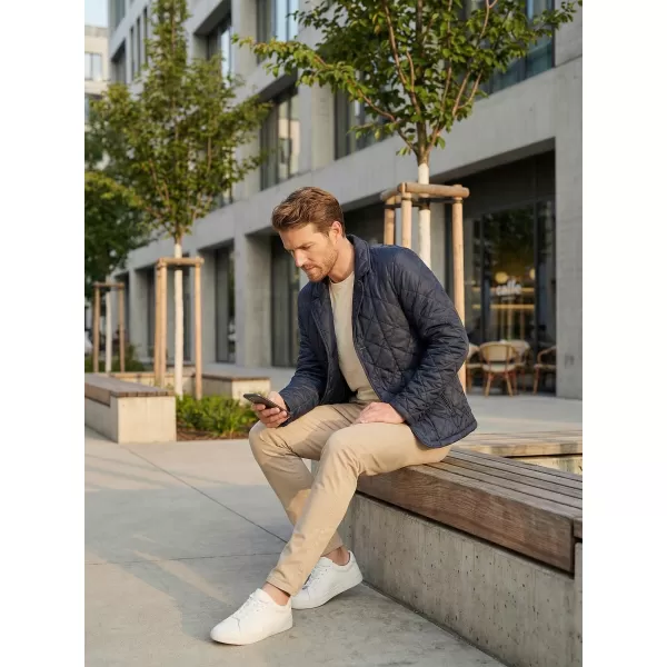  Herrenjacke KIXMI KRISPEN DUNKELBLAU 