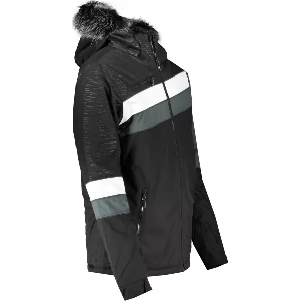  Herren -Skijacke ALPINE PRO DOR 3 MJCS447 SCHWARZ 